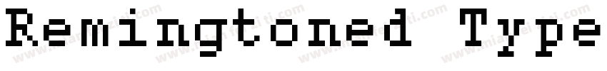 Remingtoned Type字体转换